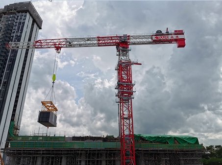 ZOOMLION Participates in Building the World's Tallest PPVC Residential Project Customized Tower Crane Gets Popular in Singapore's High-End Market